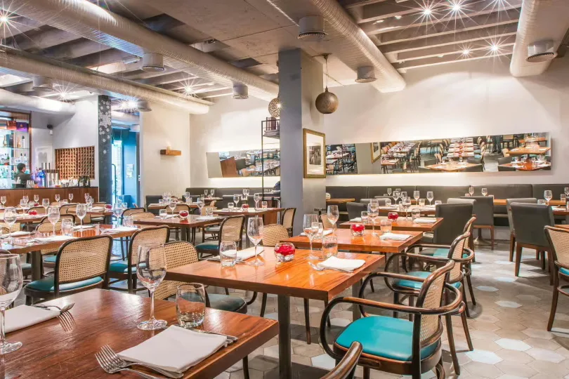Interior of Cinnamon Kitchen City