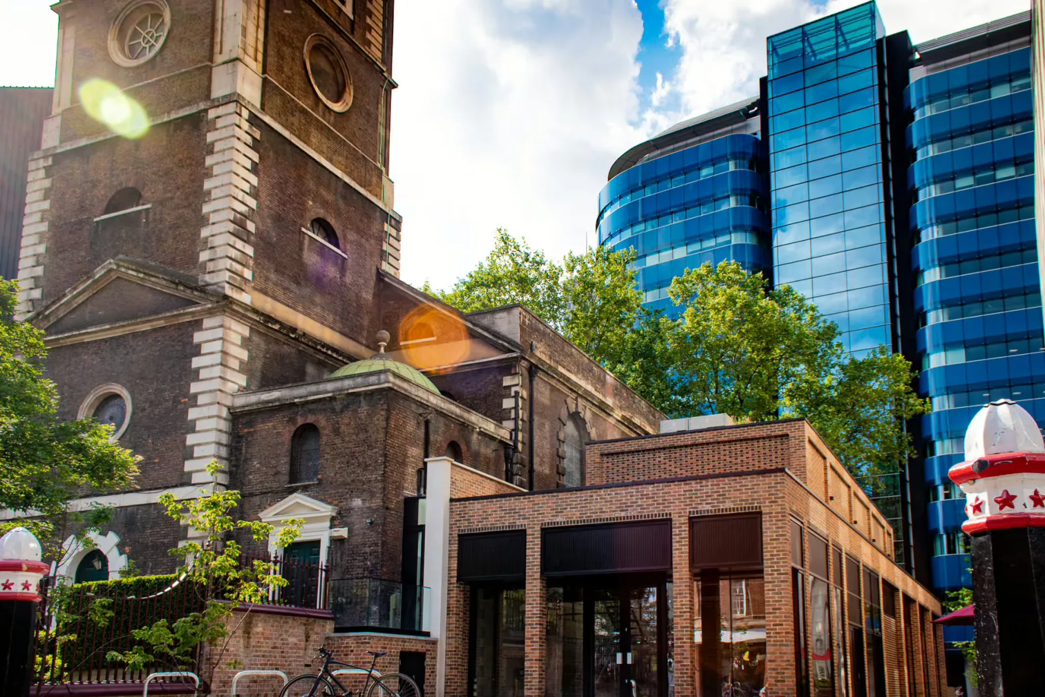 Interior of The Aldgate Centre