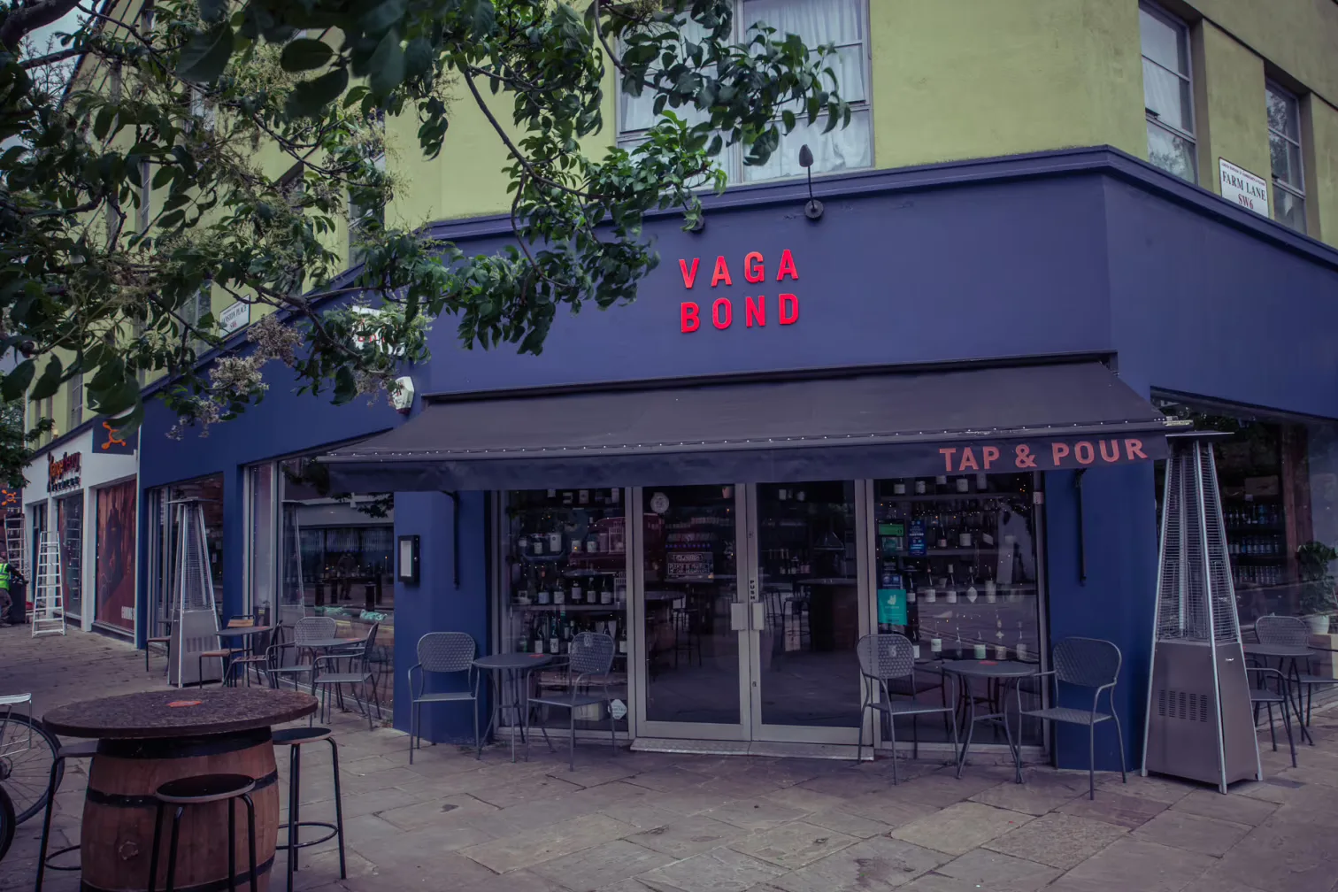 Interior of Vagabond Fulham