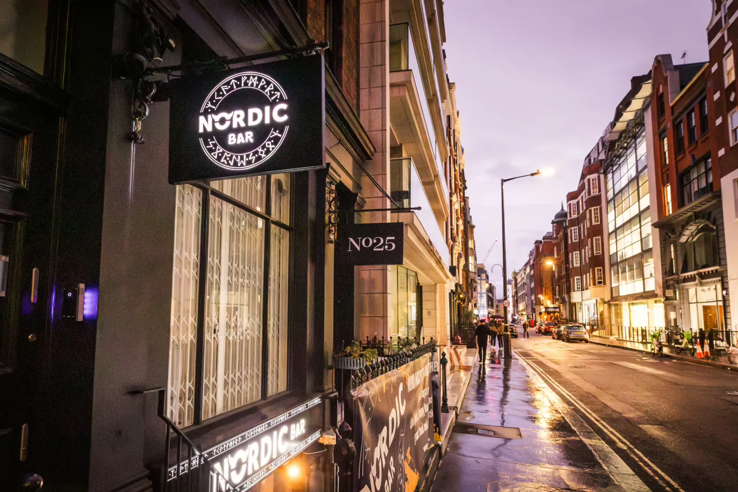Interior of Nordic Bar