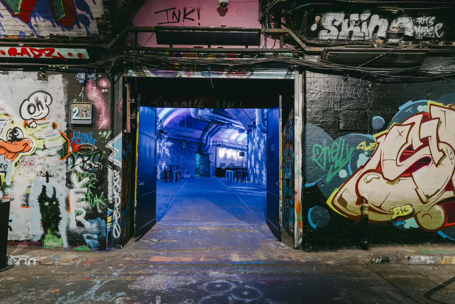 Interior of 26 Leake Street