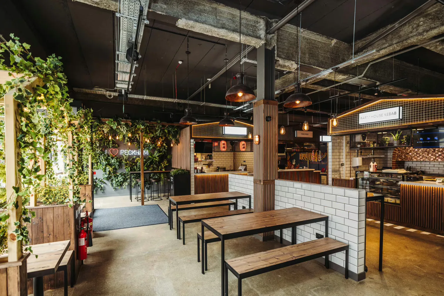 Interior of Market Place Peckham