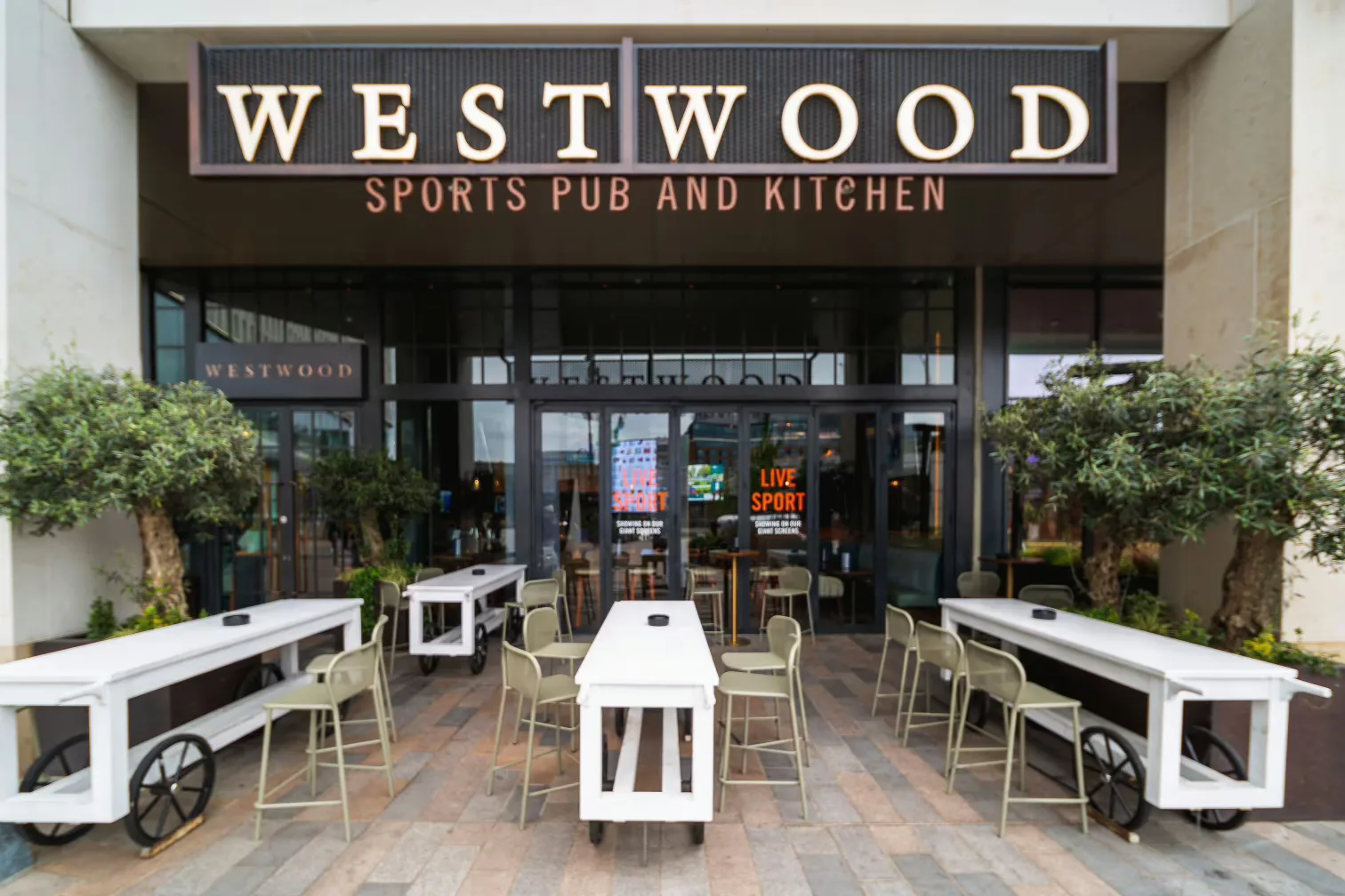 Interior of Westwood Pub & Kitchen