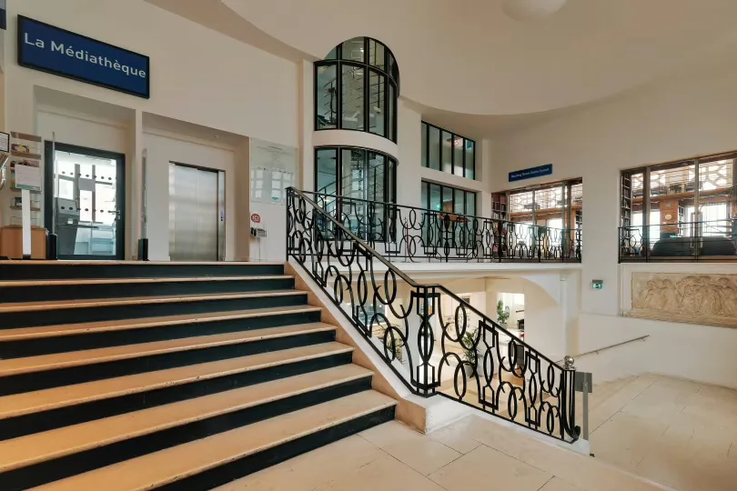 Interior of Institut français au Royaume-Uni