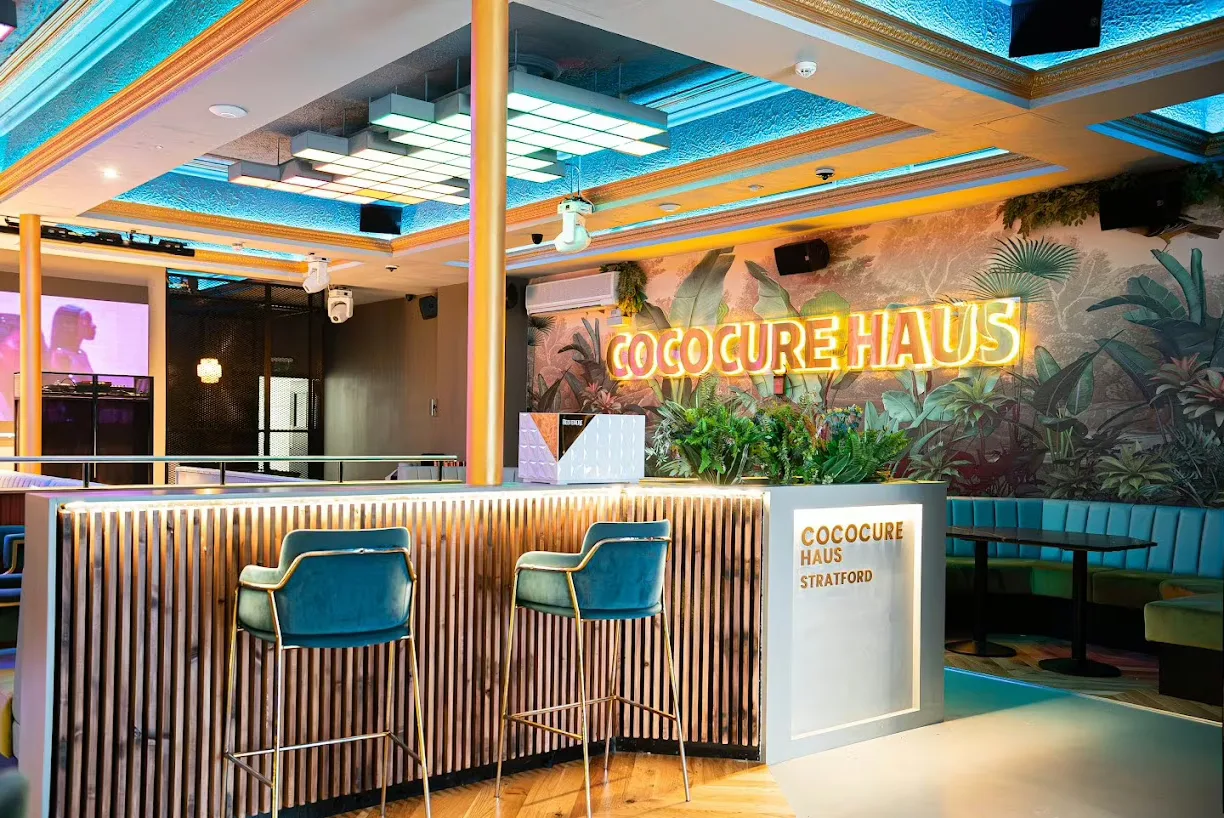 Interior of Cococure Haus