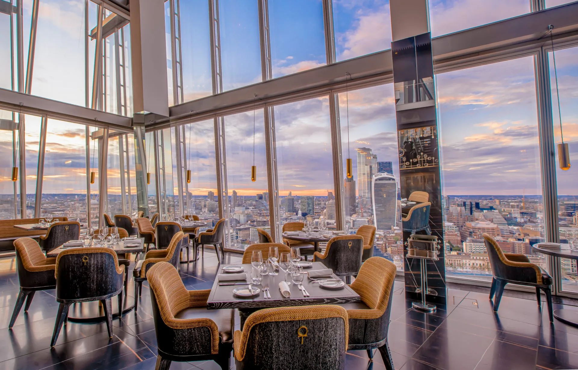 Interior of Aqua Shard