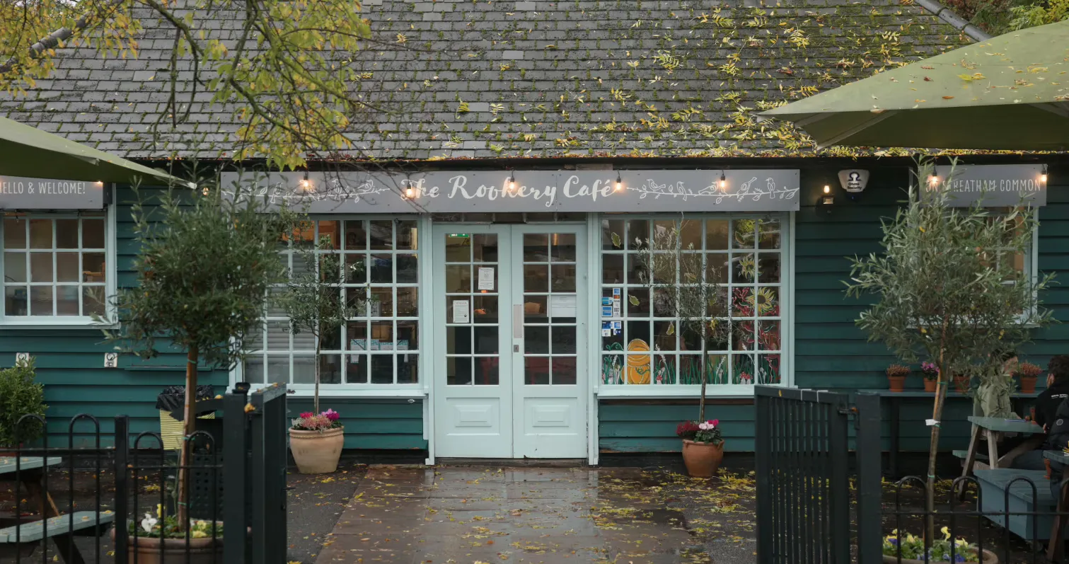 Interior of The Rookery Café