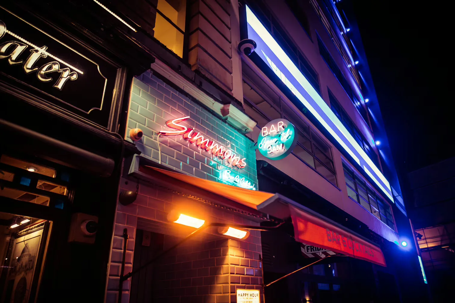 Interior of Simmons | Leicester Square