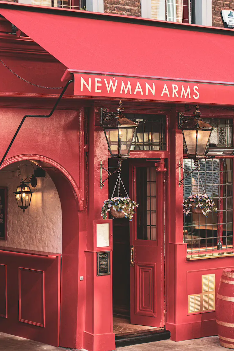 Interior of The Newman Arms