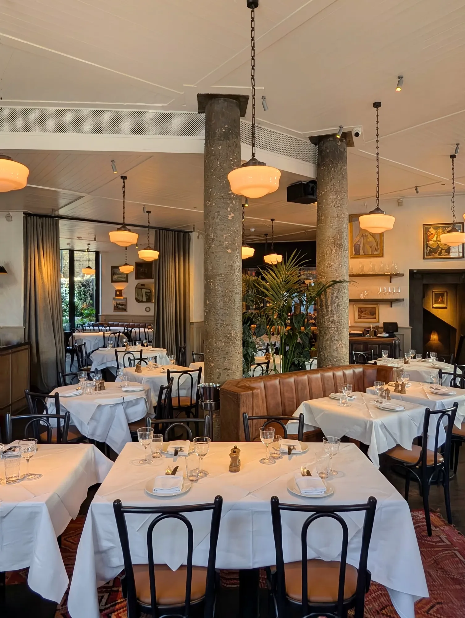 Interior of Chelsea Grill