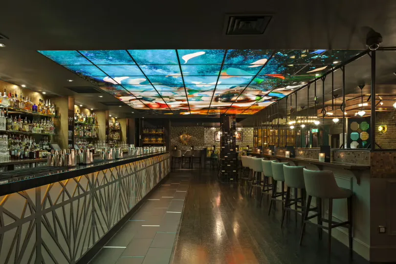 Interior of Dirty Martini Bishopsgate