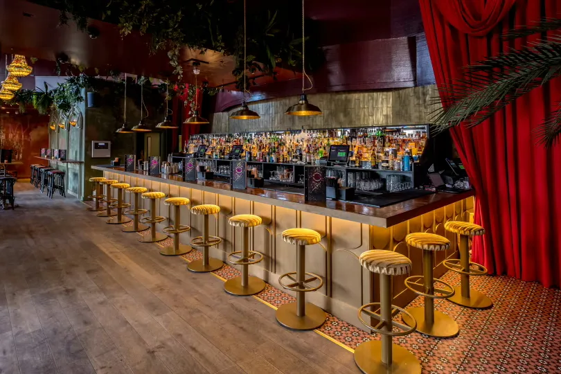Interior of The Cocktail Club Canary Wharf