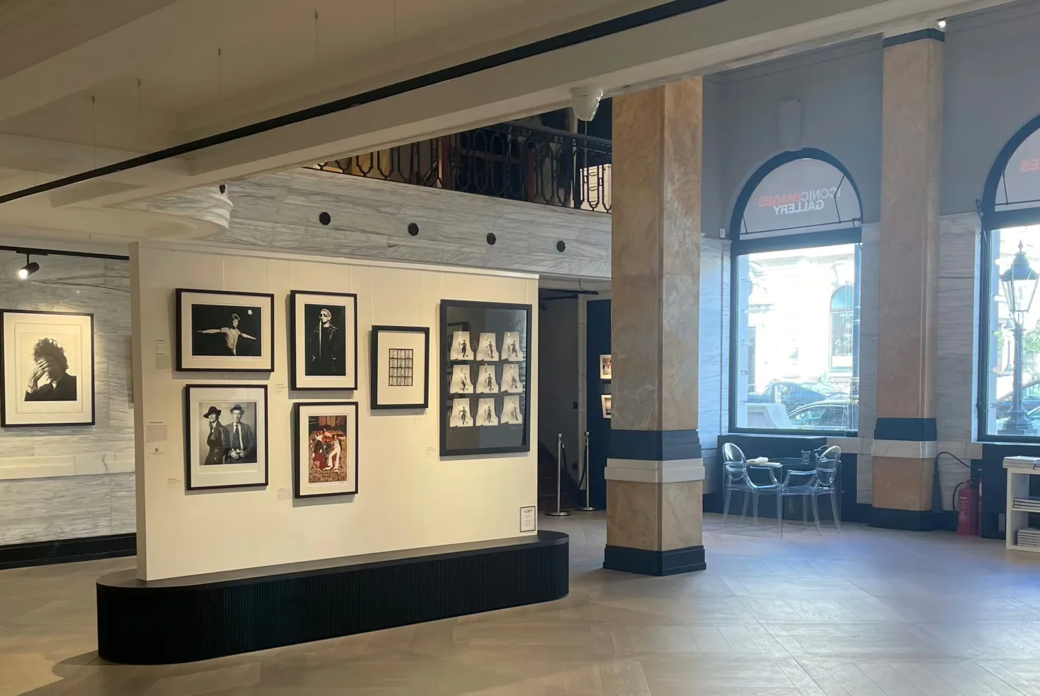 Interior of Iconic Images Gallery, Piccadilly