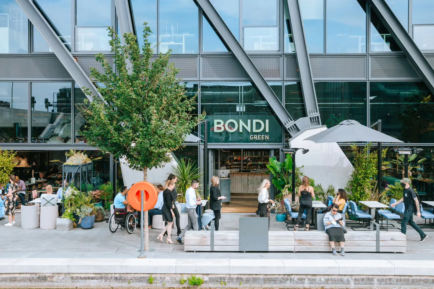 Interior of BONDI GREEN, PADDINGTON
