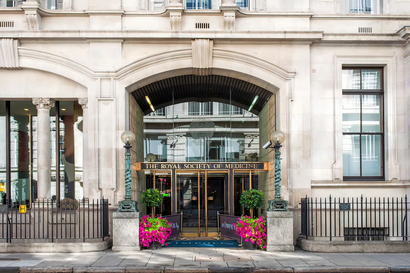 Interior of 1 Wimpole Street