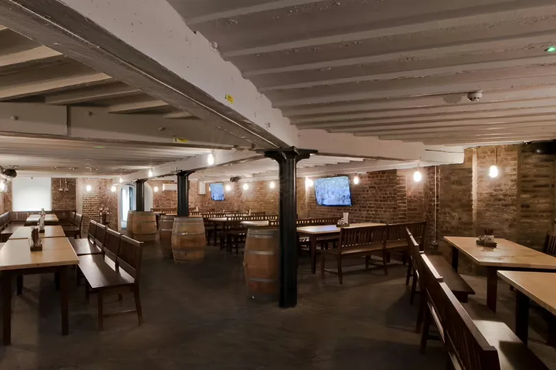 Interior of Munich Cricket Club Tower Hill