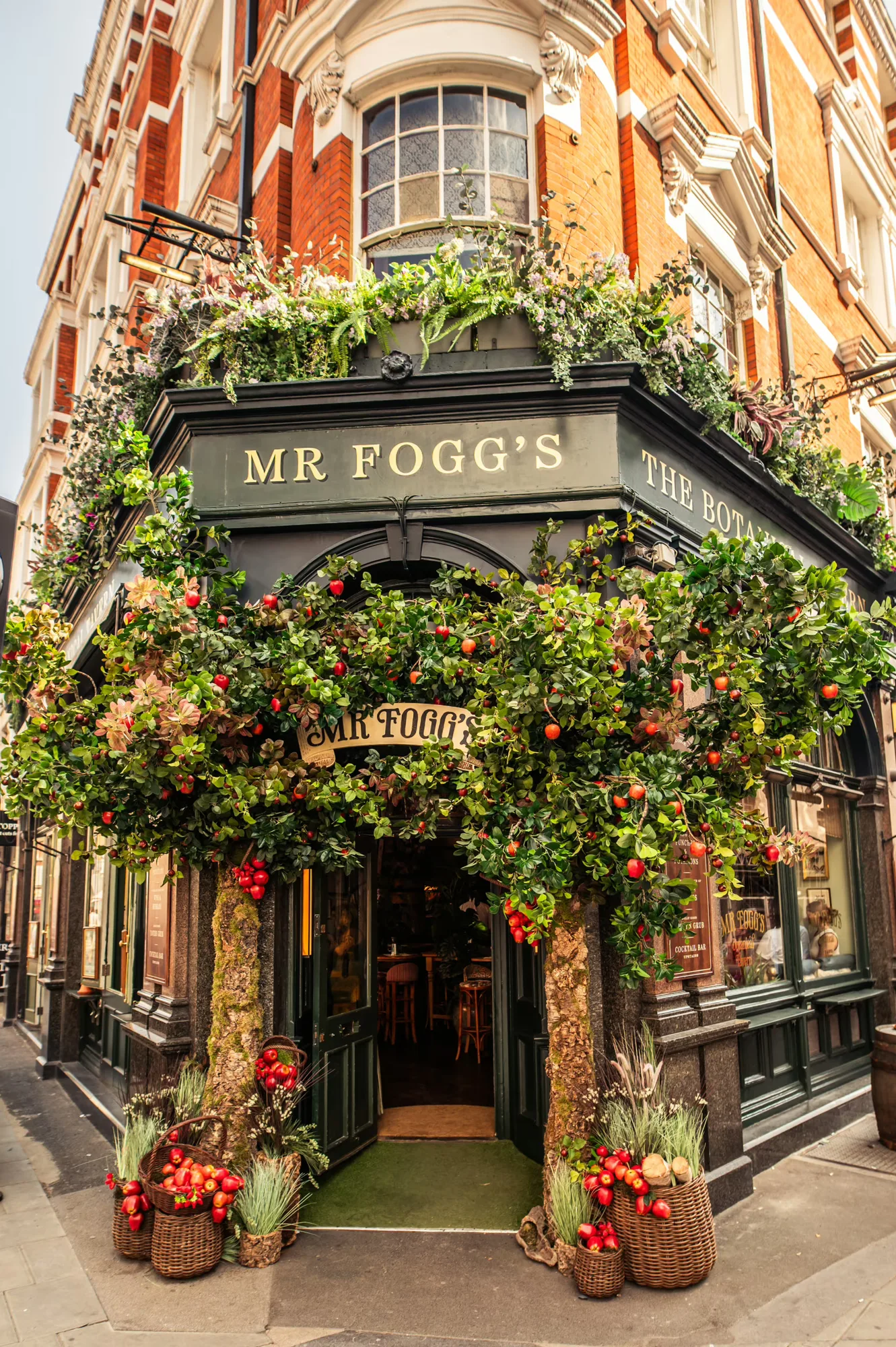 Interior of Mr Fogg's Botanical Tavern