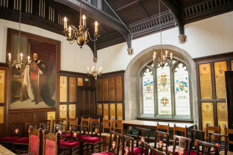 The Council Chamber at Museum of the Order of St John