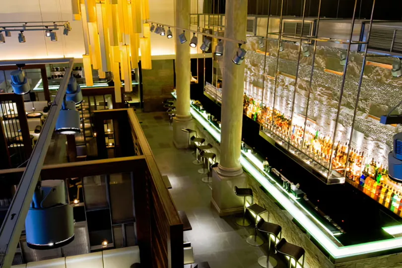 Interior of Mint Leaf Lounge & Restaurant