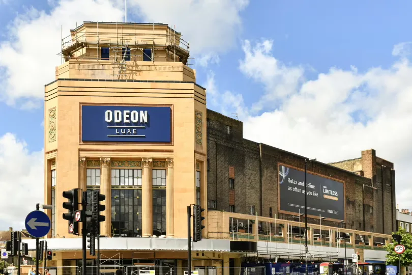 Interior of ODEON LUXE Holloway