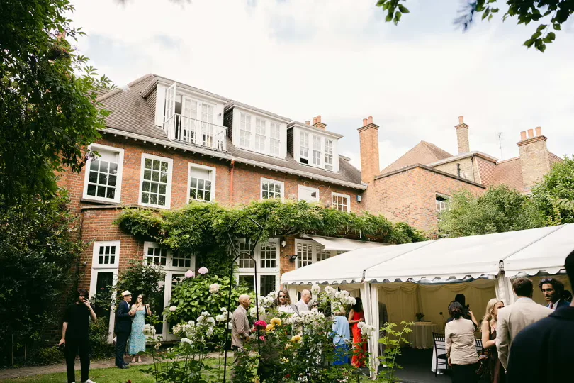 Garden at Freud Museum London