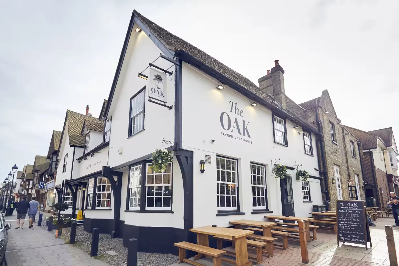 Interior of The Oak Tavern