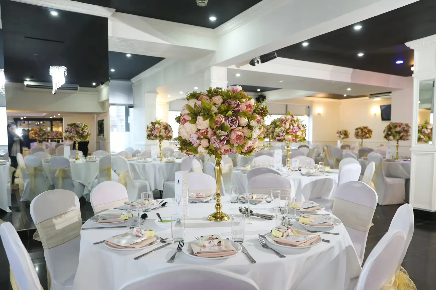 Interior of Crown Banqueting Suite - Ilford, London
