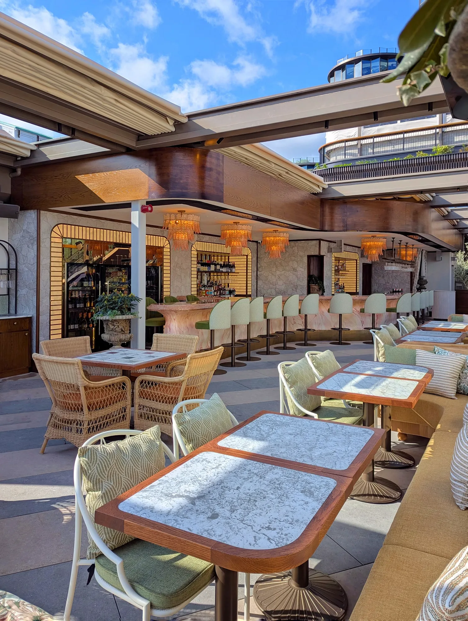 Interior of Lillie's