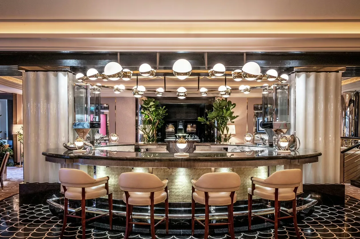Interior of The River Restaurant by Gordon Ramsay
