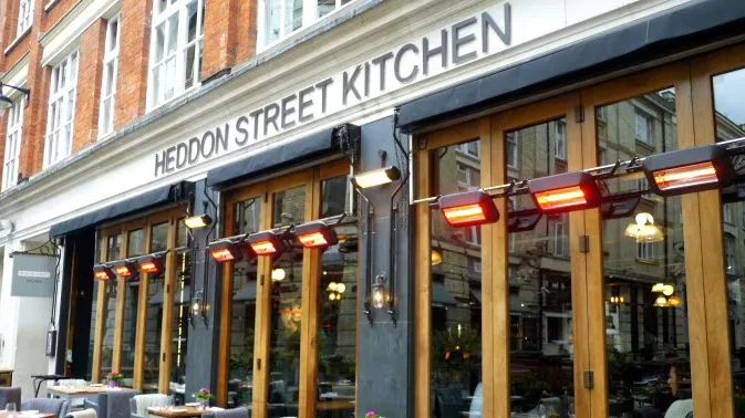 Interior of Heddon Street Kitchen