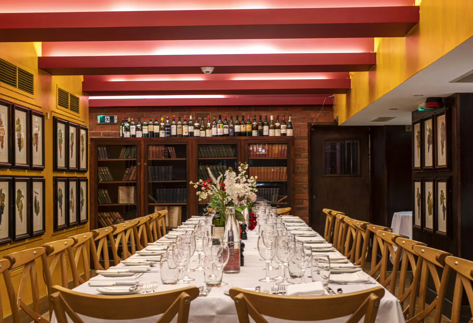 Interior of Bleeding Heart