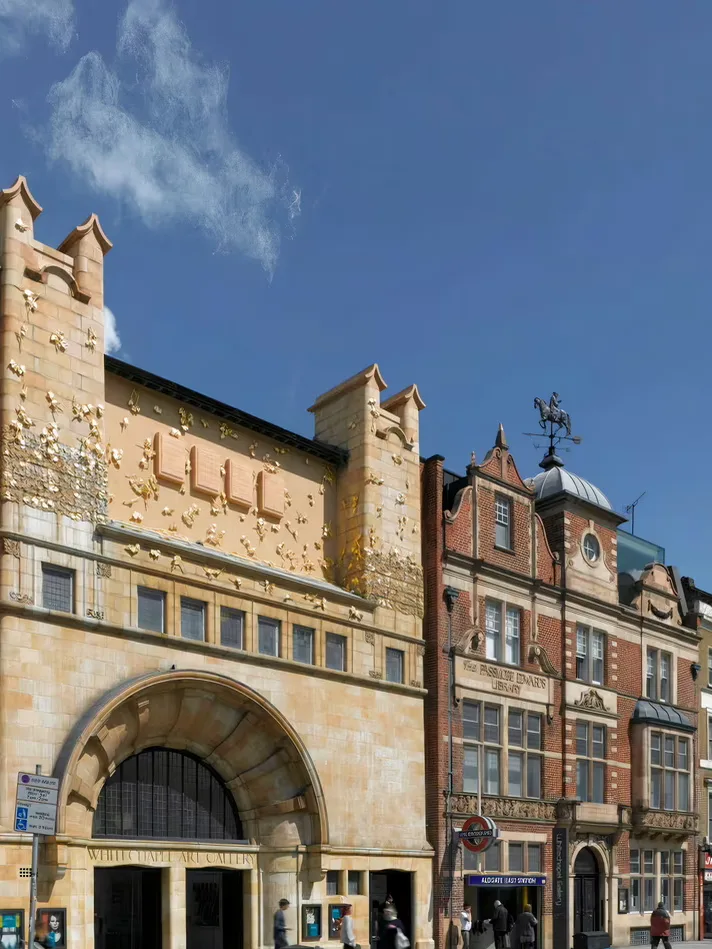 Interior of Whitechapel Gallery