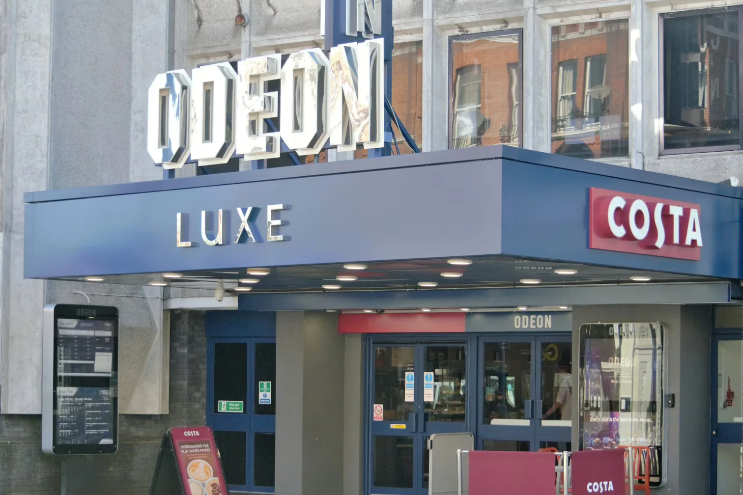 Interior of ODEON LUXE Putney
