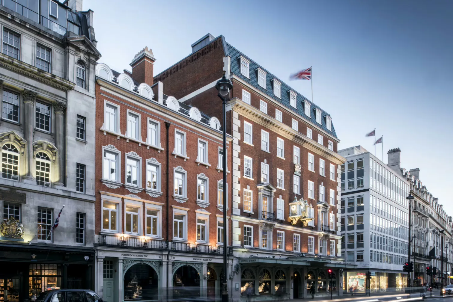Interior of Fortnum & Mason
