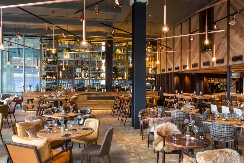Interior of The Refinery Regent's Place