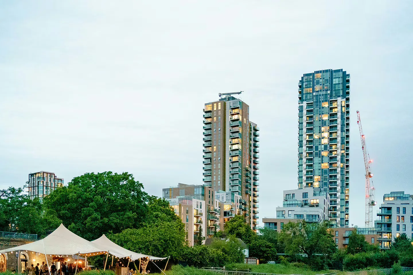 Interior of Woodberry Wetlands