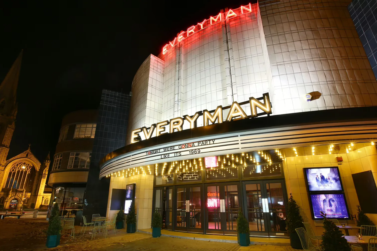 Interior of Everyman Muswell Hill