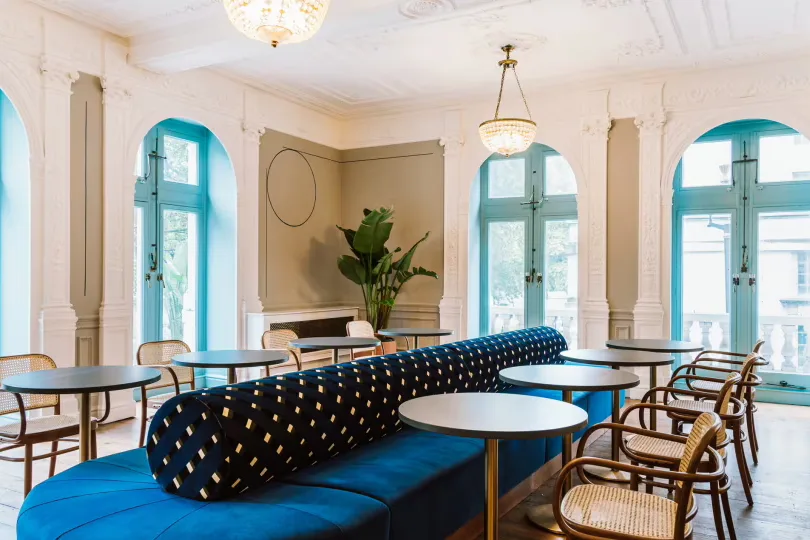 Interior of Huckletree Westminster