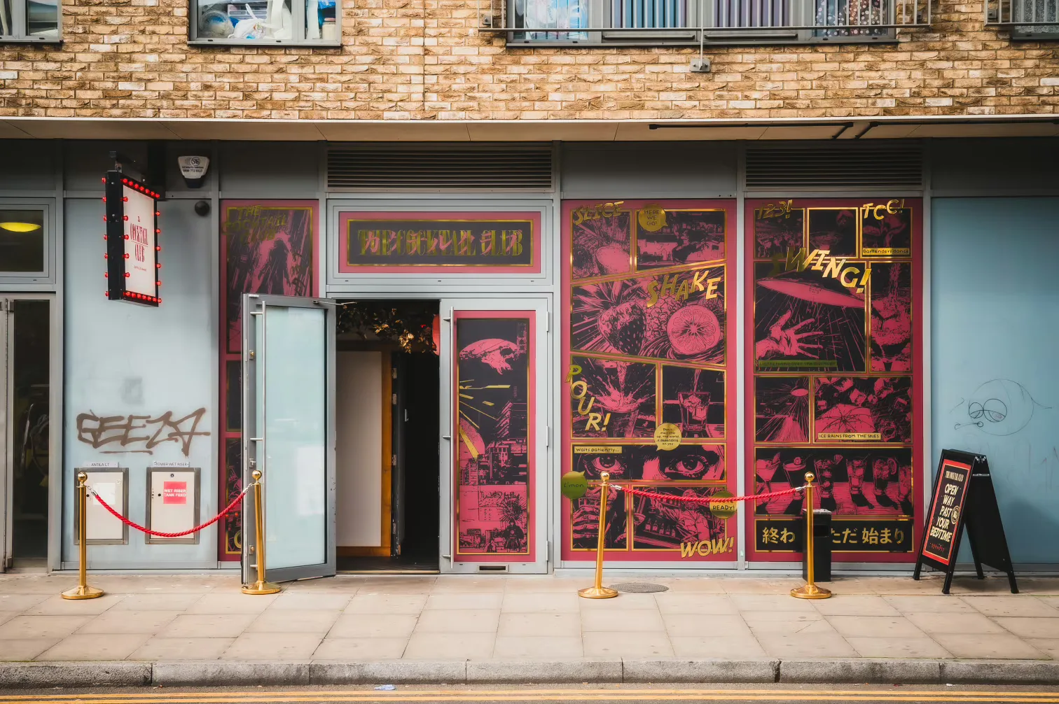 Interior of The Cocktail Club Shoreditch