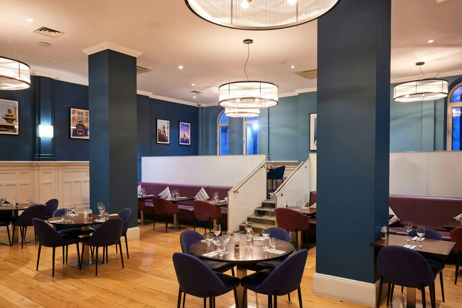 Interior of Thistle Holborn Hotel