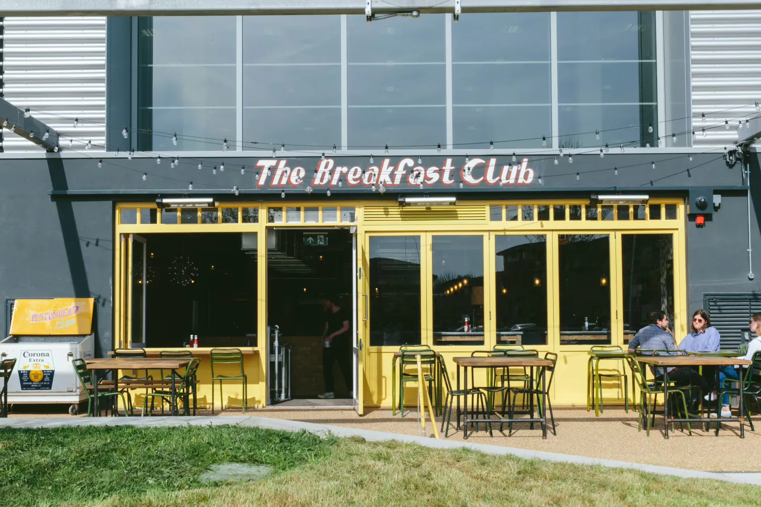 Interior of The Breakfast Club Hackney Wick