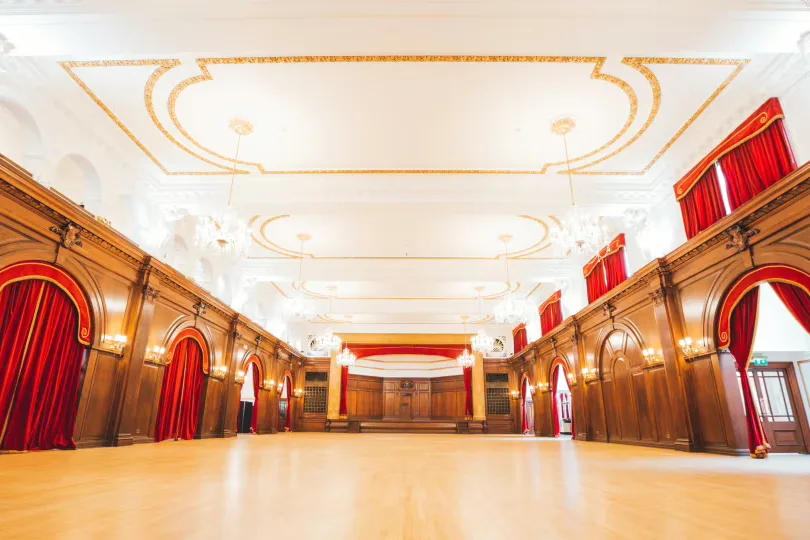 Interior of Porchester Hall