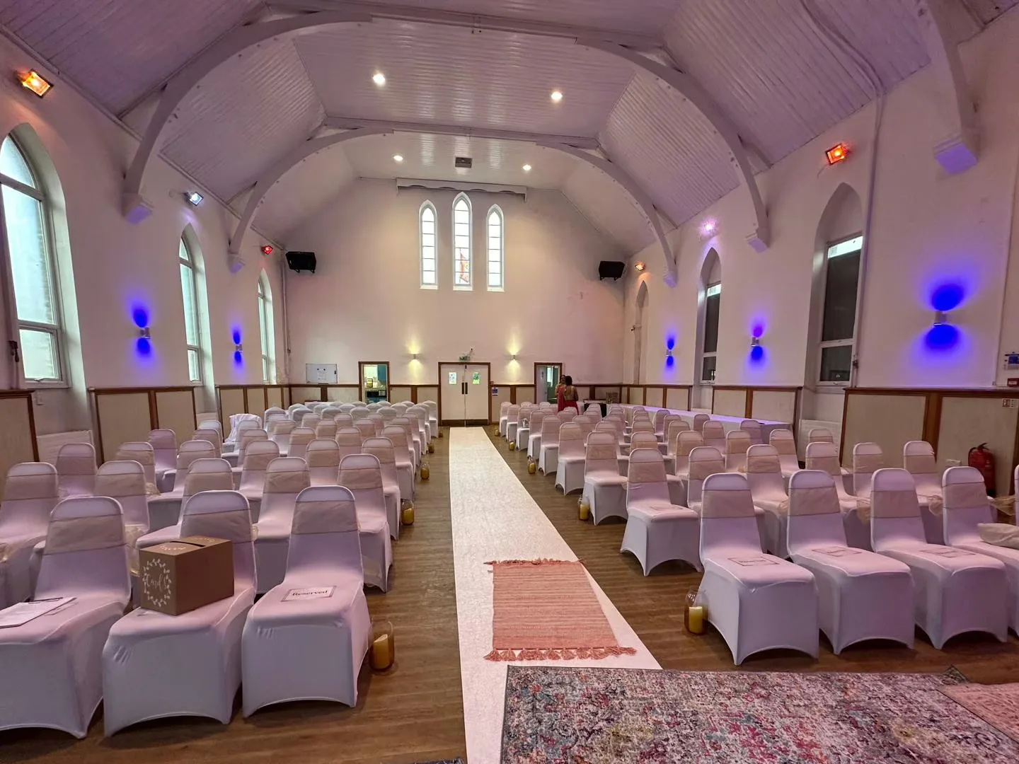Interior of Dharma Hall