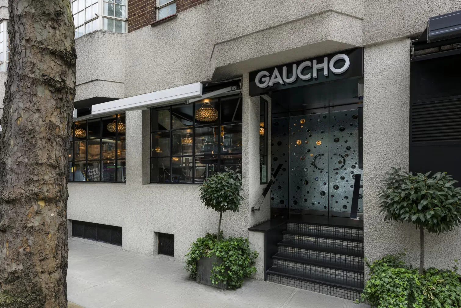 Interior of Gaucho Sloane Avenue