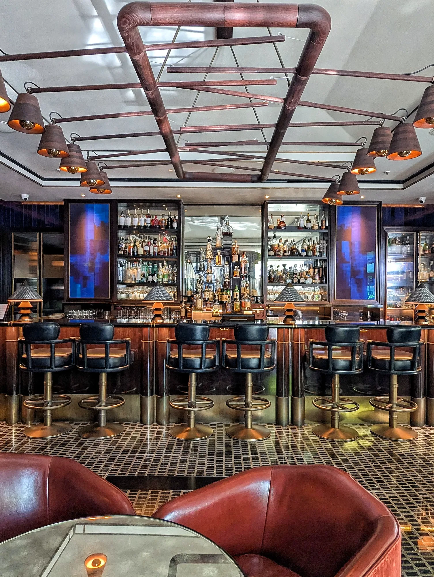 Interior of Nobu Bar