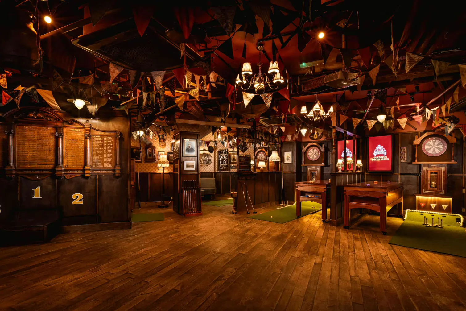 Mr Fogg's Games Parlour at Mr Fogg's City Tavern