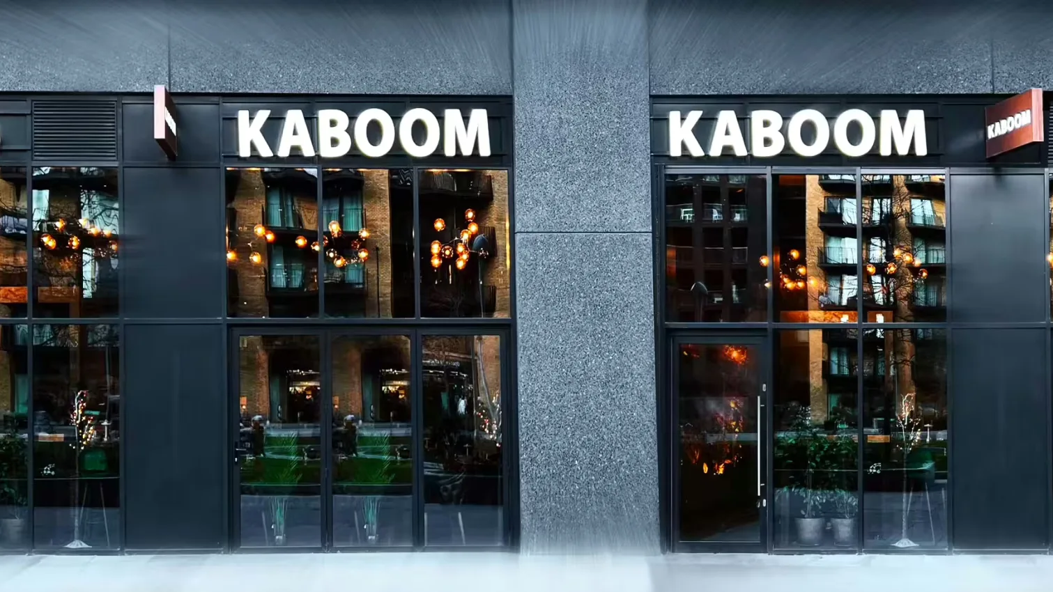 Interior of Kaboom Lounge & Restaurant
