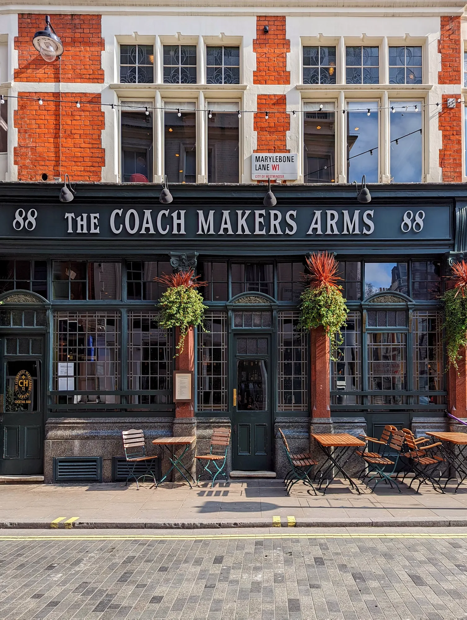 Interior of The Coach Makers Arms