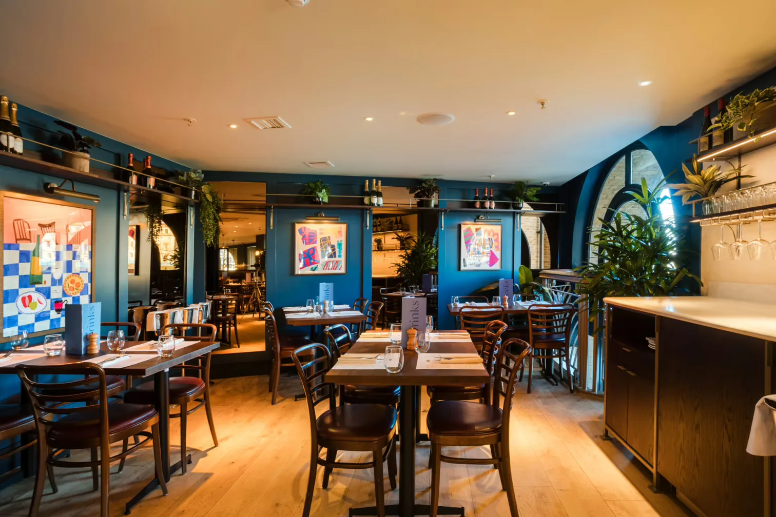 Private Dining Room at Cote Brasserie London Bridge - Hay's Galleria