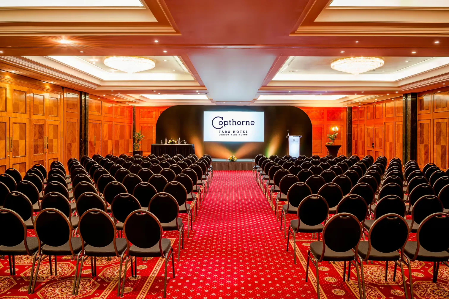 Interior of Copthorne Tara Hotel London Kensington